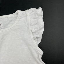 Load image into Gallery viewer, Girls Target, white organic cotton top, GUC, size 7,  