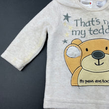 Load image into Gallery viewer, unisex That's Not My, velour long sleeve top, discolouration, FUC, size 00,  