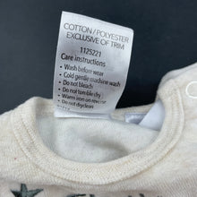 Load image into Gallery viewer, unisex That's Not My, velour long sleeve top, discolouration, FUC, size 00,  