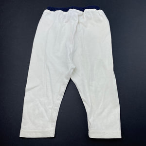 unisex Beanie Bugs, cotton leggings / bottoms, elasticated, GUC, size 000-00,  