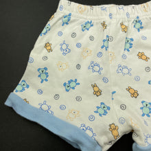 Load image into Gallery viewer, Boys cotton, shorts, elasticated, GUC, size 000-00,  