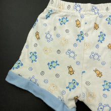 Load image into Gallery viewer, Boys cotton, shorts, elasticated, GUC, size 000-00,  