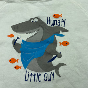 Boys Baby Berry, cotton t-shirt / top, shark, FUC, size 000,  