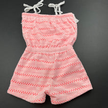 Load image into Gallery viewer, Girls pinkhouse, summer playsuit, GUC, size 3,  