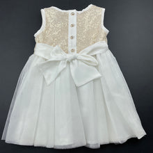 Load image into Gallery viewer, Girls Bardot Junior, lined tulle &amp; sequin party dress, EUC, size 00, L: 38cm