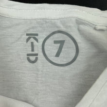 Load image into Gallery viewer, Girls KID, embroidered white cotton t-shirt / top, EUC, size 7,  