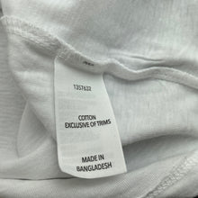 Load image into Gallery viewer, Girls KID, embroidered white cotton t-shirt / top, EUC, size 7,  
