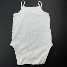 Load image into Gallery viewer, Girls Next, ribbed cotton singletsuit / romper, GUC, size 1,  