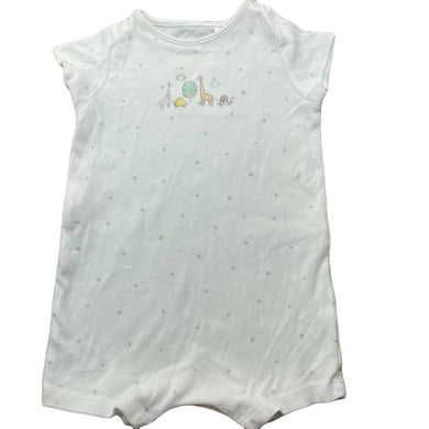 unisex Next, soft cotton romper, GUC, size 000,  