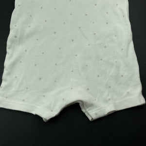 unisex Next, soft cotton romper, GUC, size 000,  