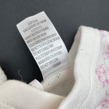 Load image into Gallery viewer, Girls Dymples, pointelle cotton coverall / romper, EUC, size 0000,  