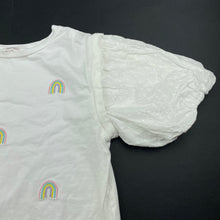 Load image into Gallery viewer, Girls Milkshake, embroidered cotton tp, no size, armpit to armpit: 35cm, GUC, size 5-7,  