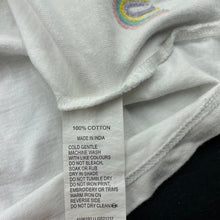 Load image into Gallery viewer, Girls Milkshake, embroidered cotton tp, no size, armpit to armpit: 35cm, GUC, size 5-7,  