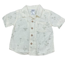Load image into Gallery viewer, Boys Anko, linen / cotton short sleeve shirt, EUC, size 00,  