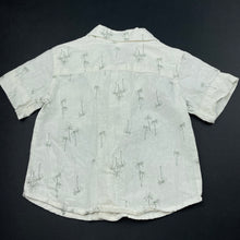 Load image into Gallery viewer, Boys Anko, linen / cotton short sleeve shirt, EUC, size 00,  