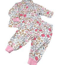 Load image into Gallery viewer, Girls Target, floral organic cotton flannelette pyjamas, GUC, size 1,  