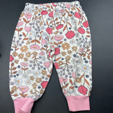 Load image into Gallery viewer, Girls Target, floral organic cotton flannelette pyjamas, GUC, size 1,  