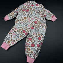 Load image into Gallery viewer, Girls Target, floral organic cotton flannelette pyjamas, GUC, size 1,  