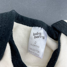 Load image into Gallery viewer, unisex Baby Berry, cotton bodysuit / romper, GUC, size 0,  