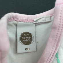 Load image into Gallery viewer, Girls Tiny Little Wonders, cotton singletsuit / romper, FUC, size 00,  