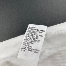 Load image into Gallery viewer, unisex Big Softies, white cotton singlet top, EUC, size 0,  