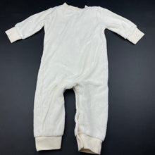 Load image into Gallery viewer, unisex Baby Berry, terry cotton romper, panda, FUC, size 1,  