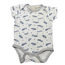 Load image into Gallery viewer, Boys Kyle &amp; Deena, cotton bodysuit / romper, cars, FUC, size 000,  