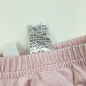 Girls Dymples, pink leggings / bottoms, elasticated, GUC, size 0000,  