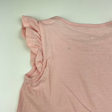 Load image into Gallery viewer, Girls Target, pink organic cotton t-shirt / top, light mark on back, FUC, size 6,  