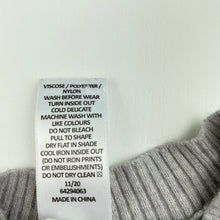 Load image into Gallery viewer, Girls Target, soft feel stretchy sweater / jumper, unicorn, GUC, size 7,  