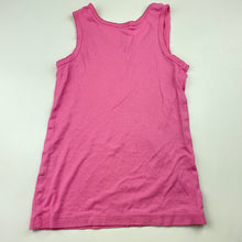Load image into Gallery viewer, Girls Target, pink cotton singlet top, EUC, size 6-8,  