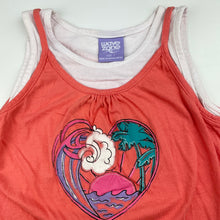 Load image into Gallery viewer, Girls Wave Zone, cotton summer top, GUC, size 7,  