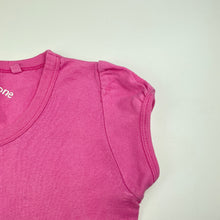Load image into Gallery viewer, Girls Junior Zone, pink cotton t-shirt / top, FUC, size 8,  