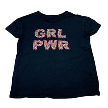 Load image into Gallery viewer, Girls Anko, navy cotton t-shirt / top, GUC, size 7,  