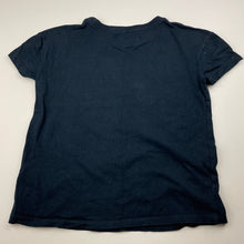 Load image into Gallery viewer, Girls Anko, navy cotton t-shirt / top, GUC, size 7,  