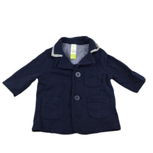 Load image into Gallery viewer, Dymples navy soft cotton lightweight jacket, size 00, Pre-loved