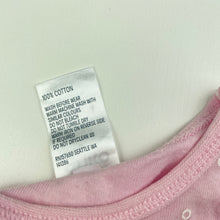 Load image into Gallery viewer, Girls Anko, pink cotton singletsuit / romper, FUC, size 00,  