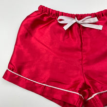 Load image into Gallery viewer, Girls B&amp;L, red Christmas pyjama shorts, GUC, size 5,  