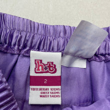 Load image into Gallery viewer, Girls H&amp;T, purple tiered tulle skirt, elasticated, L: 24cm, GUC, size 2,  