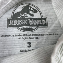 Load image into Gallery viewer, Boys Jurassic World, singlet / tank top, dinosaurs, FUC, size 3,  