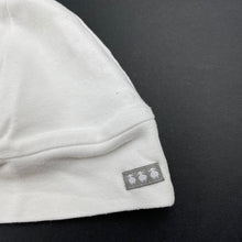 Load image into Gallery viewer, unisex Three Little Sheep, white cotton hat / beanie, EUC, size 000-00,  