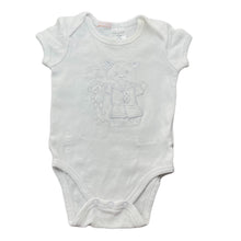 Load image into Gallery viewer, unisex Baby Patch, white cotton bodysuit / romper, FUC, size 000,  