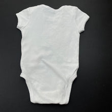 Load image into Gallery viewer, unisex Baby Patch, white cotton bodysuit / romper, FUC, size 000,  