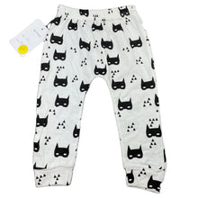 Load image into Gallery viewer, unisex Milk Threads, black &amp; white leggings / bottoms, elasticated, NEW, size 00,  