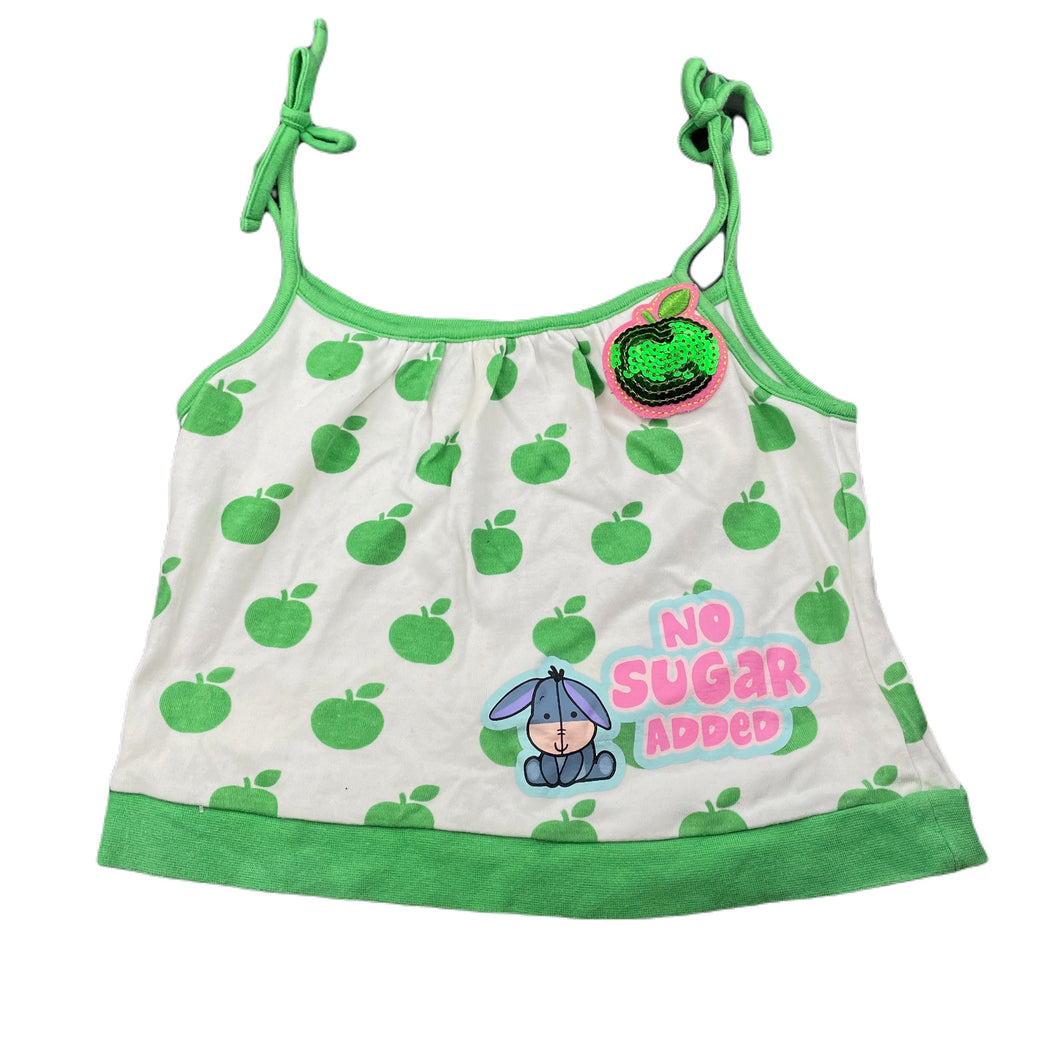Girls Disney Cuties, Eeyore cotton singlet top, FUC, size 7,  