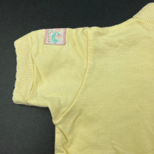 Load image into Gallery viewer, Girls The Gumnut Babies, yellow cotton top, no size, L: 27cm, armpit to armpit: 29cm, FUC, size 1-2,  