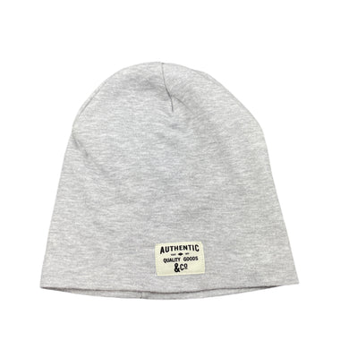 Boys H&M, grey stretchy hat / beanie, EUC, size 000-00,  