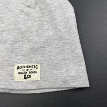 Load image into Gallery viewer, Boys H&amp;M, grey stretchy hat / beanie, EUC, size 000-00,  