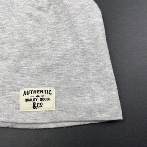 Boys H&M, grey stretchy hat / beanie, EUC, size 000-00,  