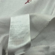 Load image into Gallery viewer, Girls Anko, white cotton singlet top, unicorn, GUC, size 000,  